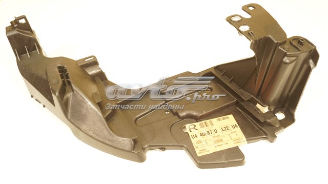 Кронштейн бампера переднего, правый на Renault Megane 2012