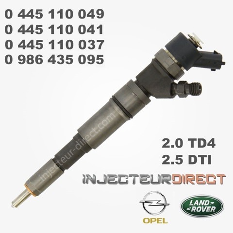 Форсунка впрыска топлива 0445110049 LAND ROVER