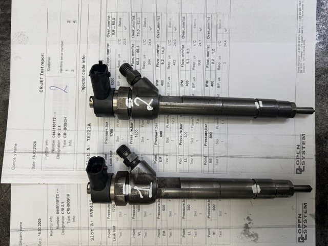 Топливные форсунки 0445110172 BOSCH