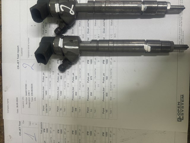 Форсунки 0445110182 BOSCH