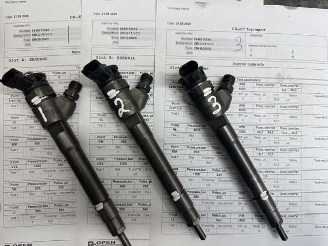 RENAULT 0445110546 Форсунка впрыска топлива в наличии Черкассы
