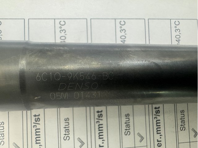 DENSO 6C1Q9K546BB Топливные форсунки в наличии Чернигов