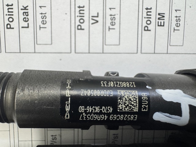 DELPHI EJDR00504Z Топливные форсунки в наличии Полтава