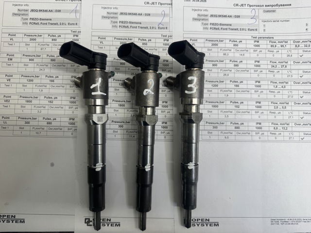 Топливные форсунки JB3Q9K546AA FORD