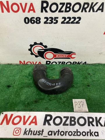 Патрубок воздушный, вход воздушного фильтра 1K0129618BQ VAG