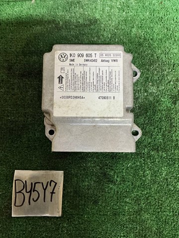 Модуль-процессор управления подушкой безопасности (ЭБУ AIRBAG) 1K0909605T VAG