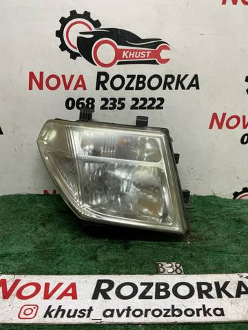 Основная фара - вставка 26010EB30B NISSAN