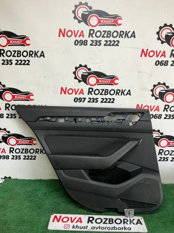 Обивка двери боковой (сдвижной) 3G5867211 VAG