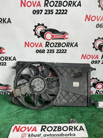Диффузор радиатора охлаждения в сборе с мотором 3M5H8C607RD FORD