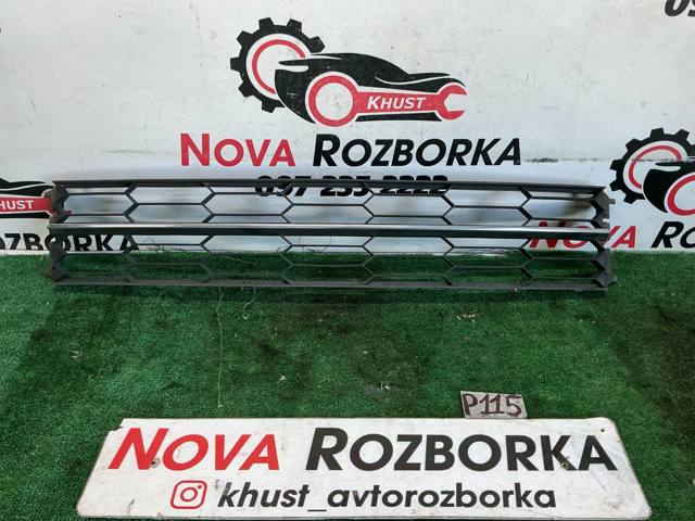 Центральная решетка переднего бампера 3T0853677 VAG