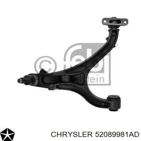 Рычаг передней подвески нижний левый 52089981AD CHRYSLER