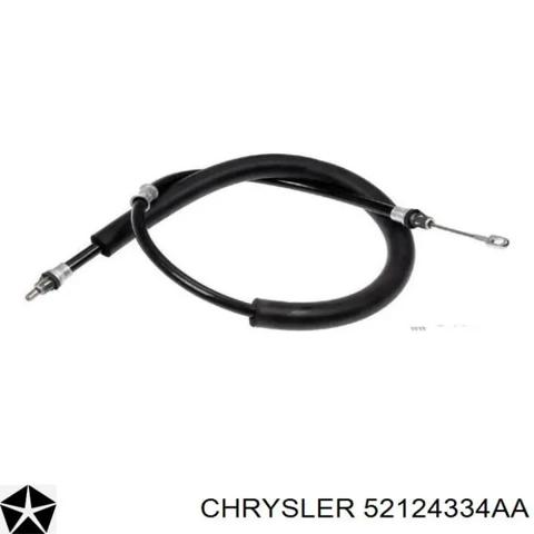 Трос ручного тормоза задний, правый 52124334AA CHRYSLER