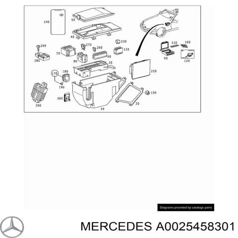 Монтажный блок A0025458301 MERCEDES