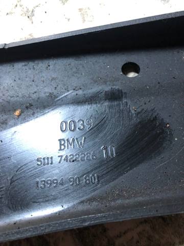 51117422226 BMW Кронштейн усилителя переднего бампера купить в Запорожье