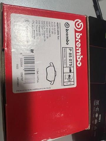 P85075 BREMBO Передние тормозные колодки купить в Киев