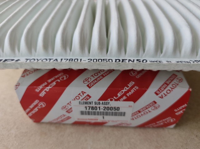 Элемент воздушного фильтра 1780120050 TOYOTA