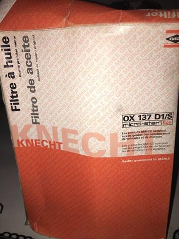 MAHLE OX137D1S Фильтр масляный в наличии Хмельницкий