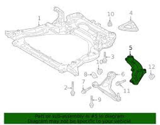 3870A225 MITSUBISHI Цапфа передняя левая купить в Днепр