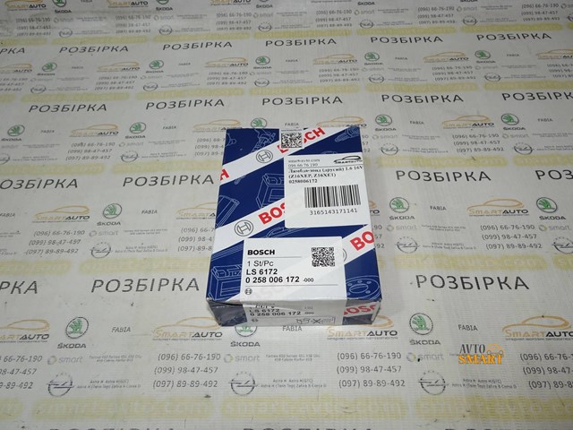 0258006172 BOSCH Лямбда-зонд, датчик кислорода после катализатора купить в Винница
