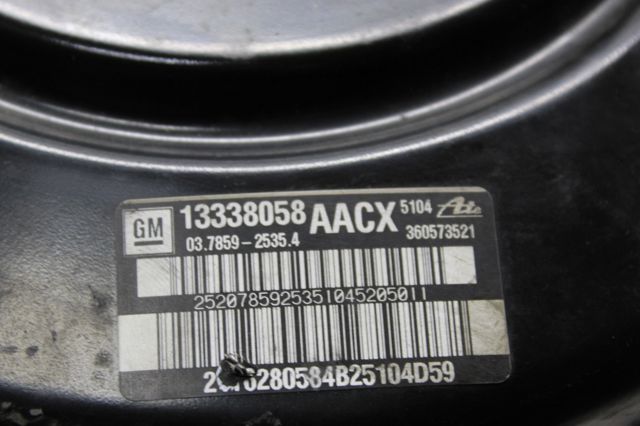 GM 13338058 Усилитель тормозов в наличии Каменское
