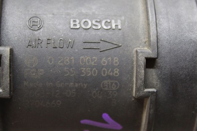 BOSCH 55350048 Датчик потока (расхода) воздуха, расходомер M.A.F. - (Mass Airflow) в наличии Полтава