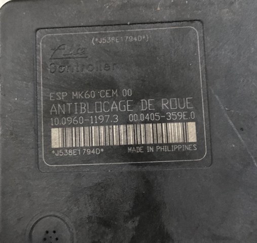 PEUGEOT 9663945780 в наличии Николаев