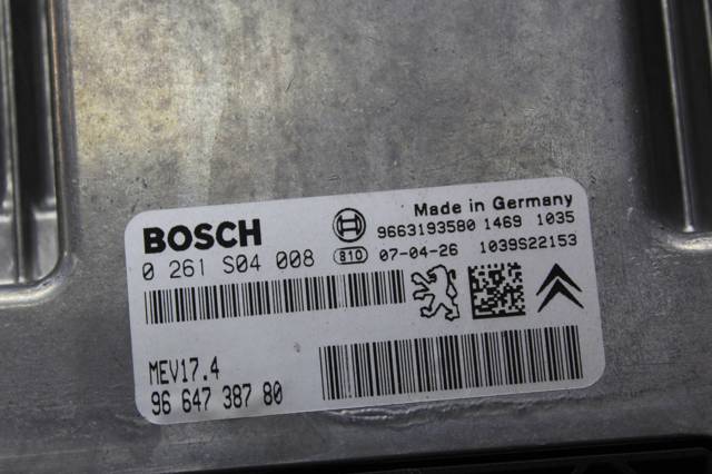 PEUGEOT 9664738780 в наличии Житомир