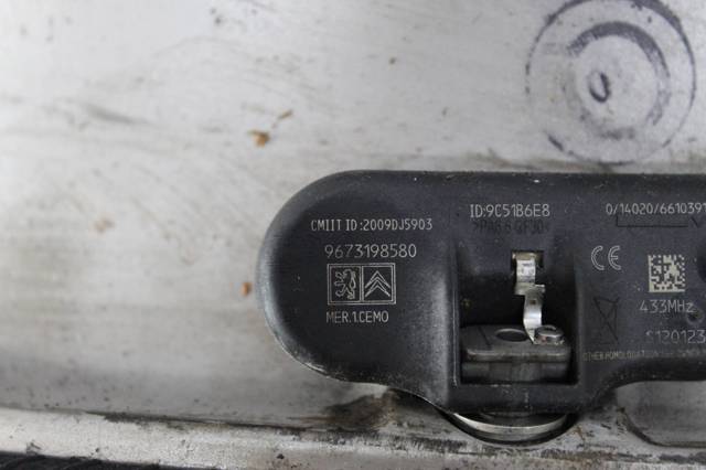 9673198580 PEUGEOT Датчик давления в шинах купить в Днепр