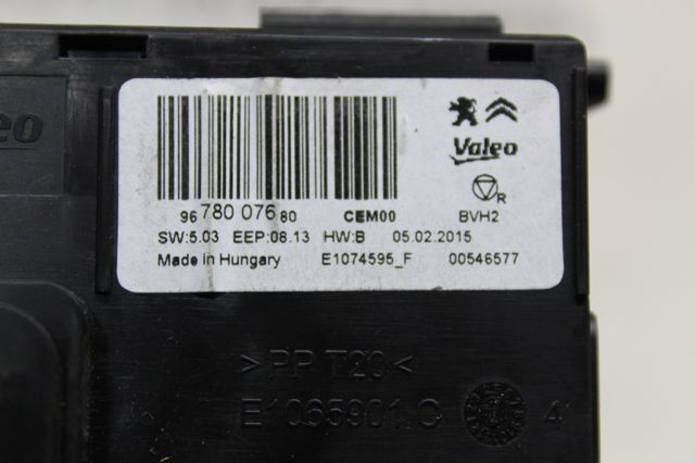 PEUGEOT 9678007680 в наличии Сумы