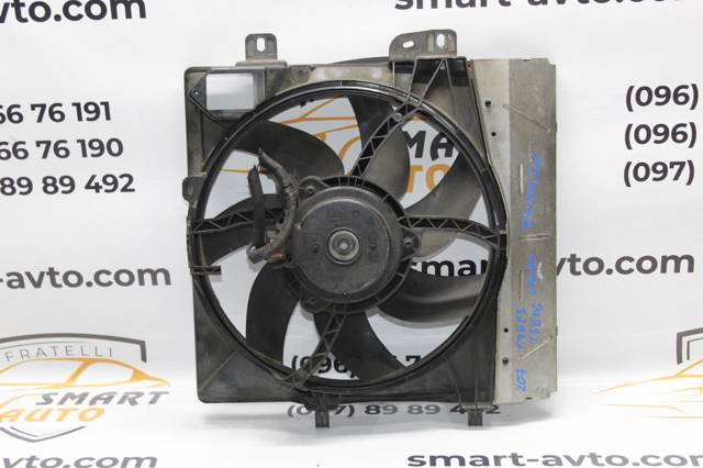VALEO 9682902080 Диффузор вентилятора в сборе с мотором и крыльчаткой в наличии Ирпень