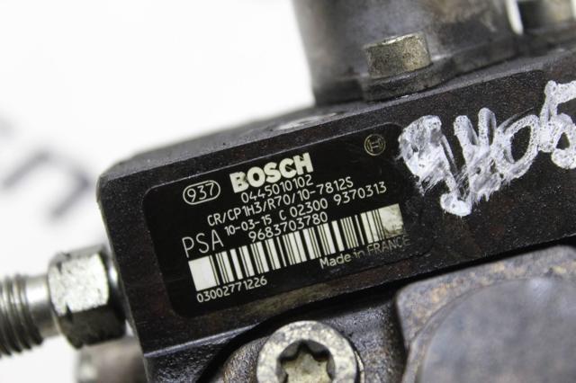 Насос топливный высокого давления (ТНВД) 9683703780 BOSCH