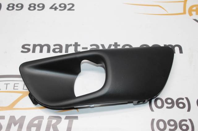 9801674680 PEUGEOT Заглушка (решетка) противотуманных фар бампера переднего левая купить в Украина