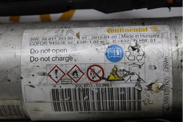 CONTINENTAL 9801739380 Конденсатор системы start/stop в наличии Ровно