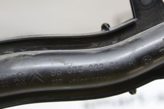 PEUGEOT 9807502380 Патрубок системы охлаждения в наличии Павлоград