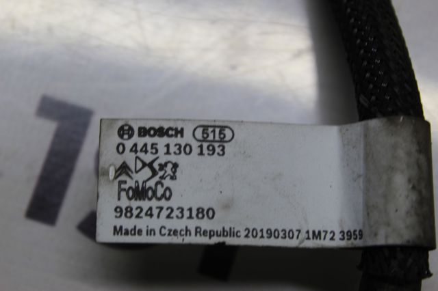 9824723180 PEUGEOT Трубка топливная, обратная от форсунок купить в Кривой Рог