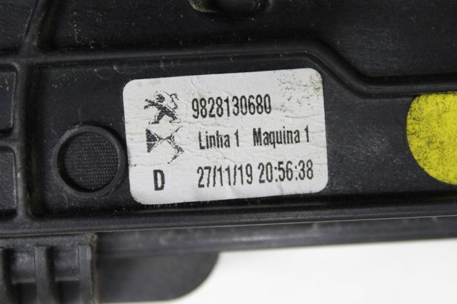 9828130680 PEUGEOT Механизм стеклоподъемника двери передней правой купить в Ужгород