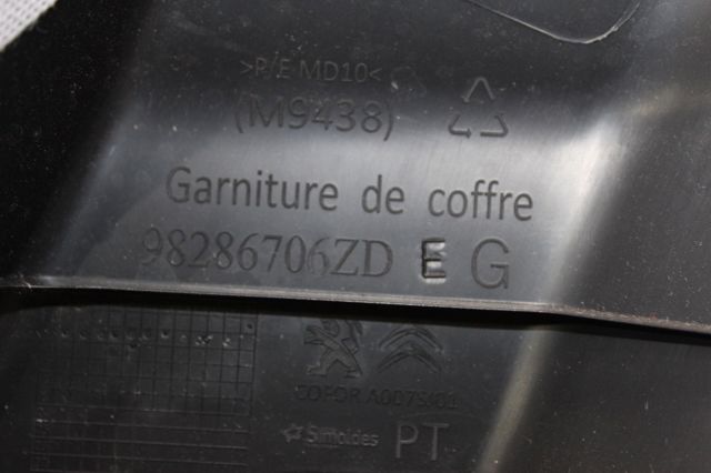 PEUGEOT 98286706ZD Облицовка багажного отсека левая в наличии Одесса