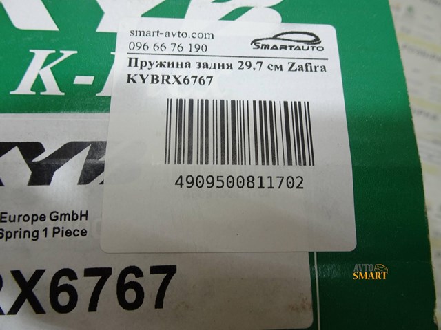 KAYABA RX6767 Задняя пружина в наличии Черновцы