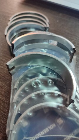 KOLBENSCHMIDT 77152610 Вкладыши коленвала коренные, комплект, 1-й ремонт (+0,25) в наличии Ирпень