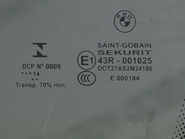 BMW 51337309733 Стекло двери передней левой в наличии Каменское
