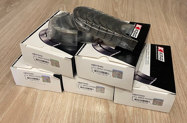 MB5784SI Вкладыши коленвала коренные, комплект, стандарт (STD) купить Сумы