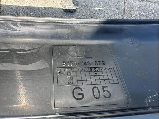 BMW 51717434879 Водосток лобового стекла, жабо в наличии Житомир
