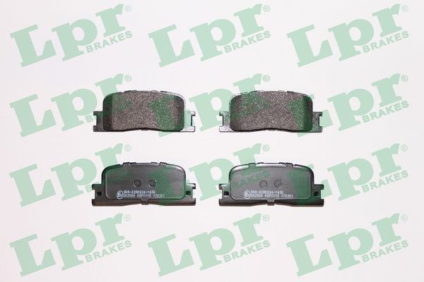 05P1115 LPR Задние тормозные колодки купить в Киев