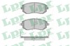 Колодки тормозные передние дисковые 05P1363 LPR