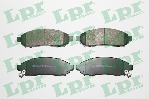 LPR 05P1495 Колодки тормозные передние дисковые в наличии Украина