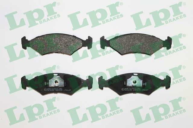 LPR 05P233 Колодки тормозные передние дисковые в наличии Николаев
