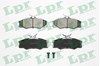 Колодки тормозные передние дисковые 05P325 LPR