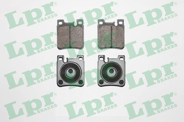 LPR 05P477 Колодки тормозные задние дисковые в наличии Ровно