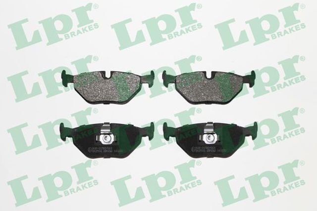 LPR 05P650 Колодки тормозные задние дисковые в наличии Ровно
