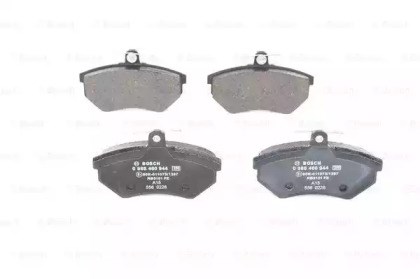 0986460944 BOSCH Колодки тормозные передние дисковые купить в Ужгород